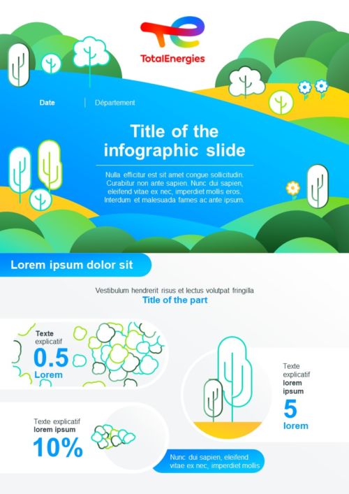 Infographie Mise en page PowerPoint